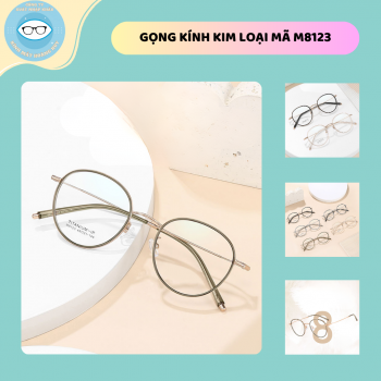 Gọng nhựa kim loại mã 8123